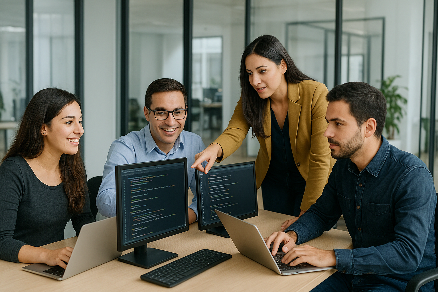 Equipo de ingenieros de Belvitatec